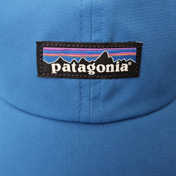 Patagonia Men's Terrebone Blue Hat Casual Adjustable Baseball Cap - Picture 4 of 6